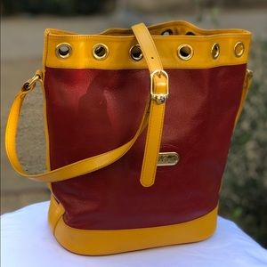 NW Les Copins 🇮🇹 Leather Shoulder Bag, 11”x10”